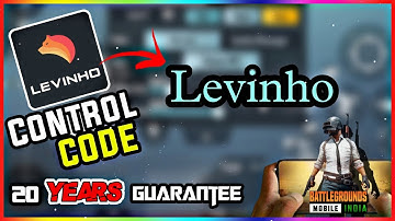 (BGMI) Levinho CONTROL Code And New Sensitivity code 2022ll BGMI best 4 finger claw ll 1.9 update