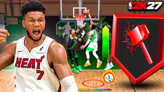 GIANNIS ANTETOKOUNMPO BUILD is A MONSTER in RANDOM REC on NBA 2K27! CRAZY CONTACT DUNKS