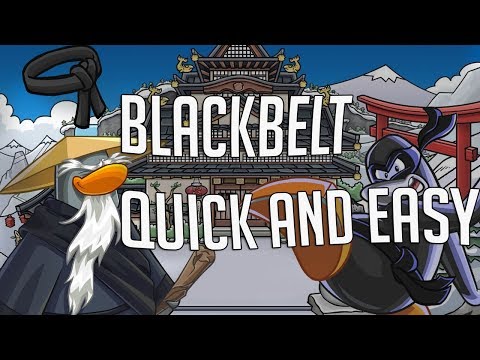 The Best Way to Earn the Blackbelt! Fast and Easy! CP Rewritten