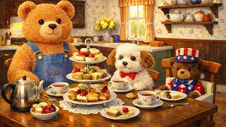 Cozy Teddy Bear Tea Party | Modern Classical Music Ambiance