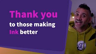 Thank you for your contributions to Ink