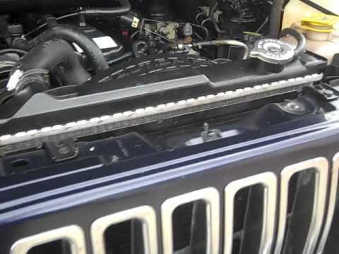 1999 Jeep Wrangler Sport TJ Engine Compartment - YouTube