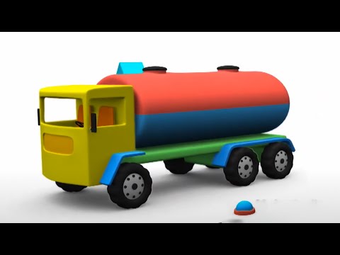 Oil Tank Vehicle Formation Video + More Cartoon for Kids