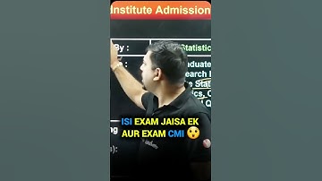 Toughest Maths Exams in India 😱 ISI vs IIT vs CMI Battle #iit #isimaths #iitbombay #iitdelhi #VED