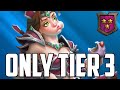 Tier 3 only  a f kay strategy  hearthstone battlegrounds