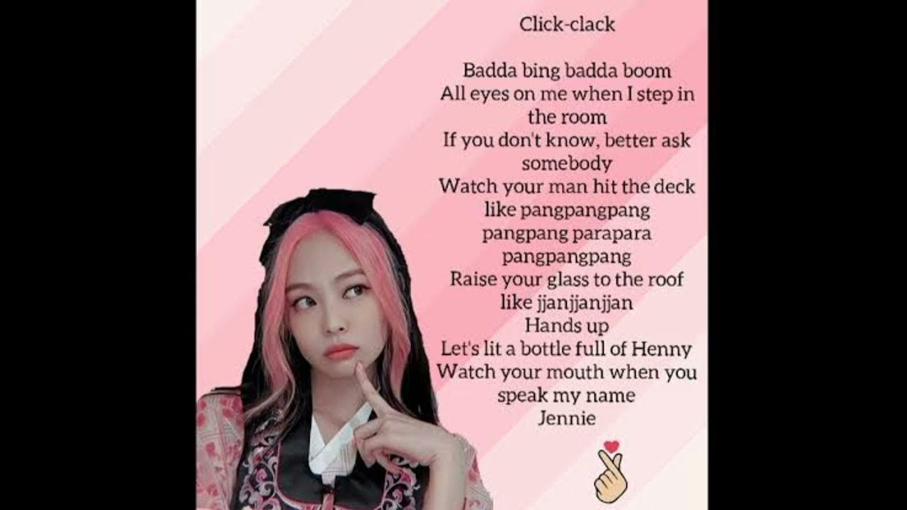 Jennie Rap Lyrics In English blackpink jennie YouTube jennie-rap-lyrics-in-english-blackpink-jennie-youtube