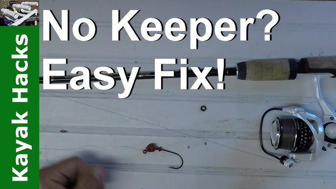 DIY FISHING ROD HACK: How To Add Your Own Hook Keeper 