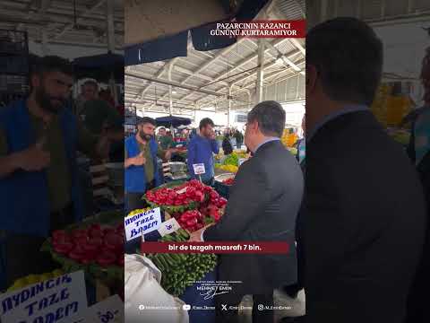 Pazarcının Kazancı Gününü Kurtaramıyor