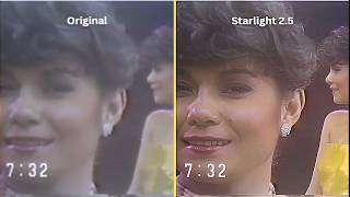 Topaz Starlight 2.5 on 1983 Filipino TV | Real-World Test | Nora Aunor's Superstar Intro Upscaled