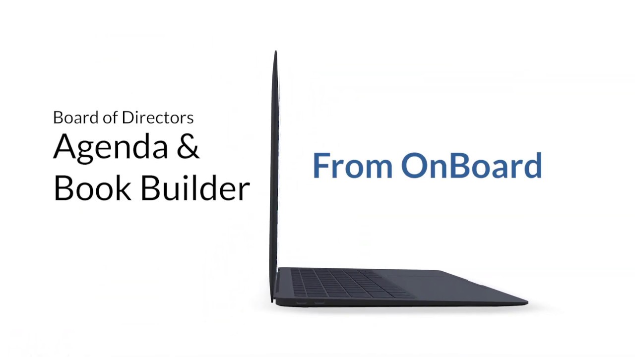 Board Book Builder | OnBoard Board Management Software