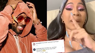 Jermaine Dupri Said Cardi B Is Only Famous Because She Raps About Her . Cardi Responds
