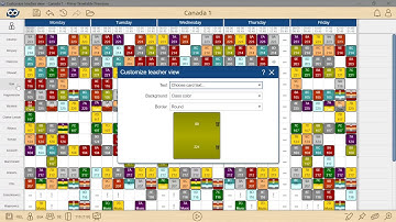 How to customize cards - Prime Timetable