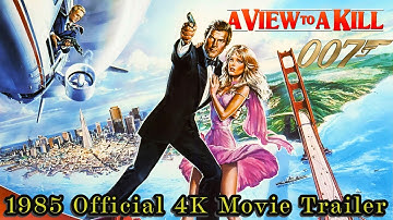 A View to a Kill (1985) | Official Movie Trailer | 4K