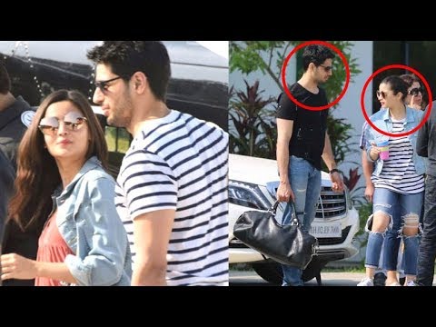 Alia Bhatt and Sidharth Malhotra’s CUTE Moment Caught In Public