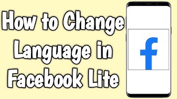 How to Change Language in Facebook Lite