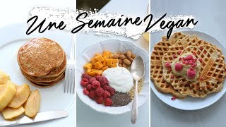 UNE SEMAINE DE PETITS DÉJEUNERS VEGAN | Alice Esmeralda  #ad