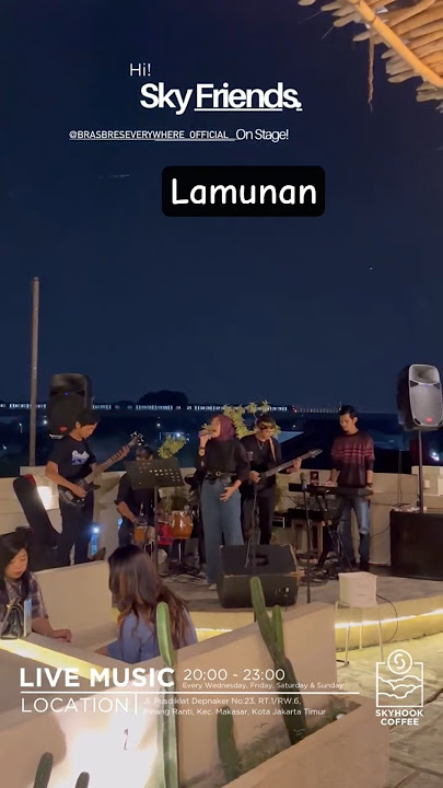 lamunan cover by brasbres everywhere #ambyar #dcmusic #live