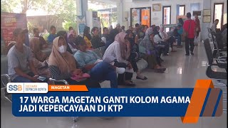 MAGETAN - 17 Magetan Residents Change Religion Column to Belief on Their ID Cards
