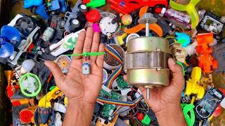 How To Make Awesome Ideas From Scrap Breaking And Opening Junk Dc Motor Toys Electronics Items