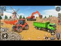 Heavy Excavator driving Game - City Road Construction Simulator 3D Android Gameplay Part 2@Gvolcano