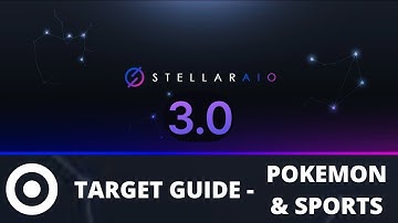 Stellar AIO 3.0 Target Guide | Target Pokemon and Sports Cards Stellar Tutorial