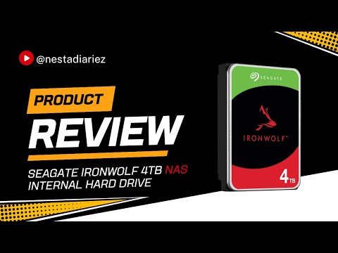 Seagate IronWolf 4TB NAS Internal Hard Drive Unboxing & Review | Full Installation & Speed Test!