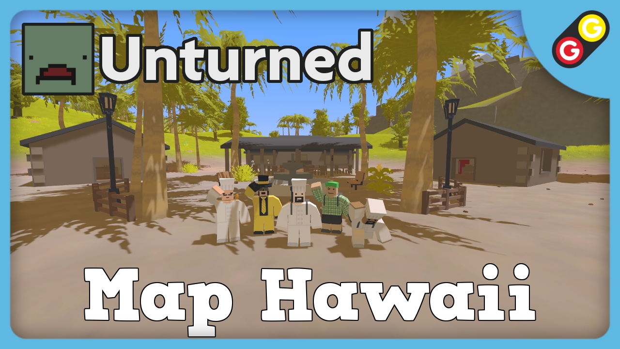 Unturned - Map Hawaii - YouTube