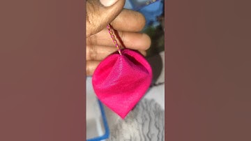 💗 Super Easy DIY Latkan | New Trending Blouse Latkan Idea 2025 🌺🧵