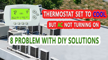 Honeywell Thermostat Blinking Cool On But AC Not Working? DIY FIX