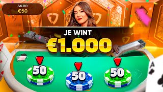 DIT IS EEN BIZARRE COMEBACK MET BLACKJACK!!😱