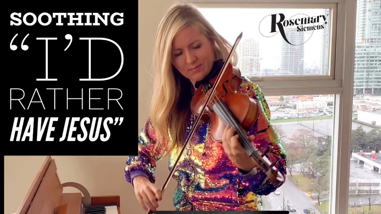 Soothing Hymn “I’d Rather Have Jesus” (Sunday Hymn Serenade) Rosemary