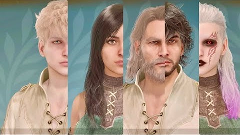 Monster Hunter Wilds Beta test Character Creator Subsets