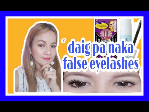 MAGANDANG MASCARA PARA KA NAKA FALSE EYELASHES EXTENSION