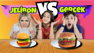 JELİBON vs GERÇEK YEMEK YARIŞMASI (ÖDÜLLÜ)