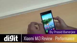 Xiaomi mi3 Review Performance