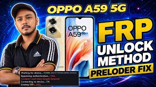Oppo A59 5G FRP Unlock | Preloader Error Fix 2026 (100% Working Method) Error Solution No Dead Risk
