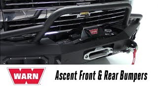 In the Garage™ with Total Truck Centers™: WARN Ascent Front & Rear Bumpers
