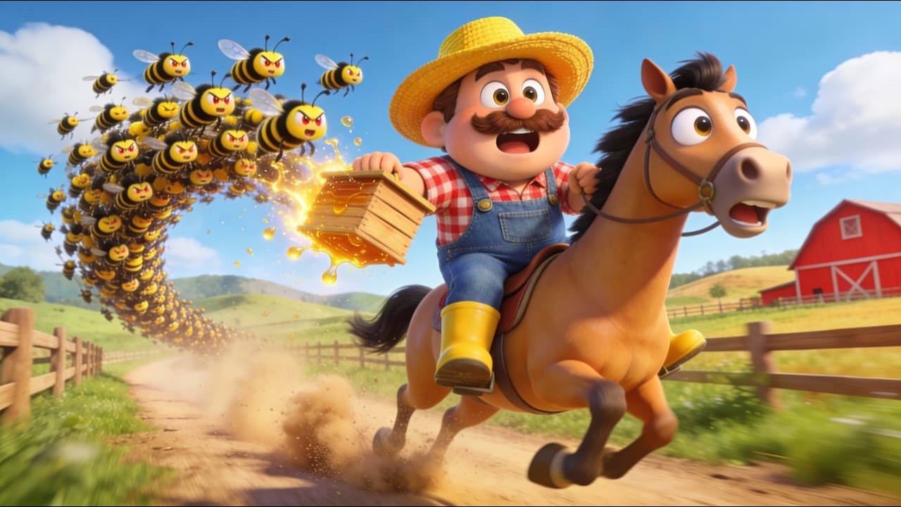 Old MacDonald Had a Farm 🐮🐷🐔 | 12 Minutes Farm Animals Story for Kids | Kids Nursery Rhymes