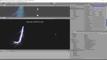 Lightning Whip in Unity using Rope Physics