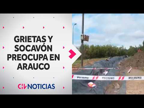 500-Meter Sinkhole in Arauco: Families to be Relocated