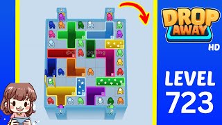 Drop Away Level 723 Solution Walkthrough