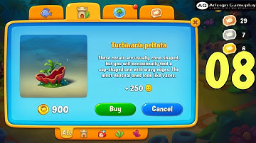 Fishdom: Gameplay Walkthrough Part 8 | Fishdom Level 36-40 | Arleign Gameplay