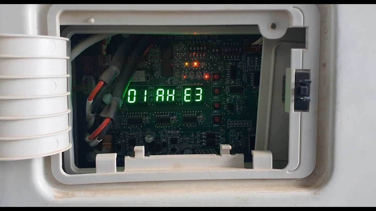 GREE VRF GMV6, Error E3 Leakage Repairing and R410 Refrigerant Charging