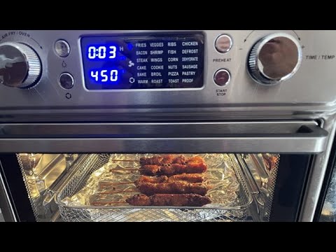 HomeRusso 24 in 1 Air Fryer Oven Review, Awesome beautiful stainless