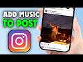 How to Share Instagram Post to Facebook with Music (2026)