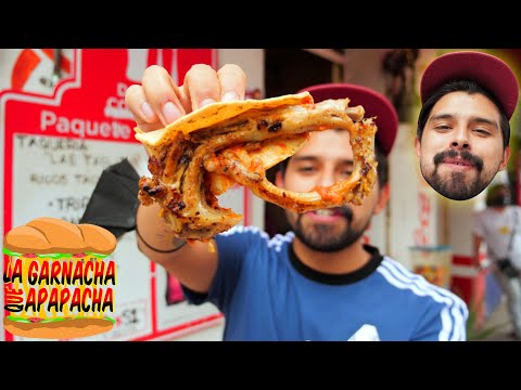 Tacos de COLA y TRIPA en MADERA | La garnacha que apapacha