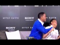 Will Smith Kisses Jaden On The Mouth 