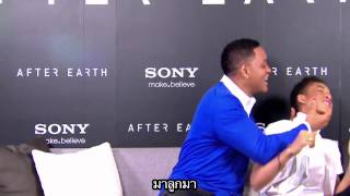 Will Smith Kisses Jaden On the Mouth!