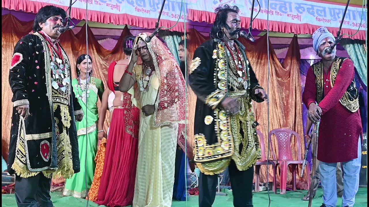 कारीबॉस मैथिली कॉमेडी नाच #संबल की गढ़ लड़ाई भाग-10 #maithili comedy programe