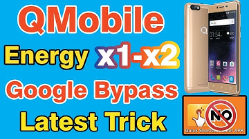 Qmobile Energy X1 Google Bypass✅ quick shortcut not working ✅ Otg Cable